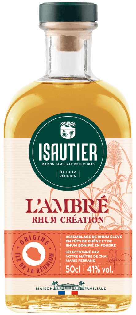 Bouteille Rhum Création l'Ambré Isautier